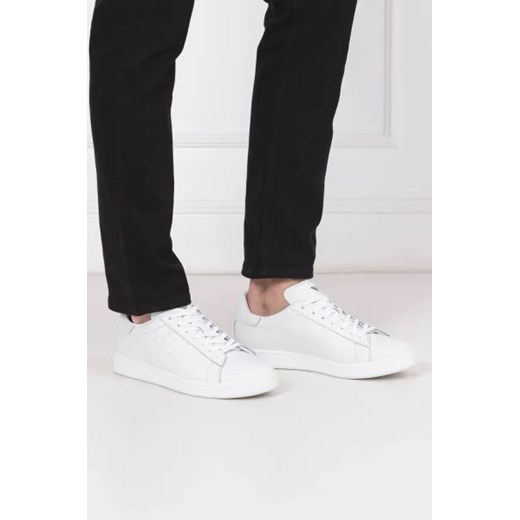 Trampki męskie Emporio Armani z tworzywa sztucznego
