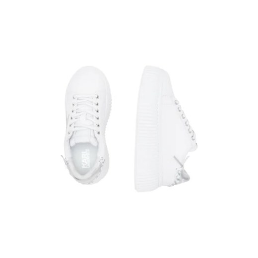 Karl Lagerfeld Skórzane sneakersy KREEPER LO Whipstitch Lo Lace Karl Lagerfeld 36 wyprzedaż Gomez Fashion Store