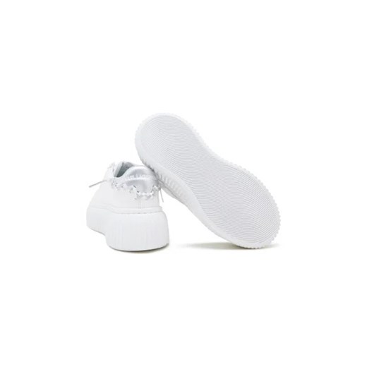 Karl Lagerfeld Skórzane sneakersy KREEPER LO Whipstitch Lo Lace Karl Lagerfeld 38 Gomez Fashion Store okazyjna cena