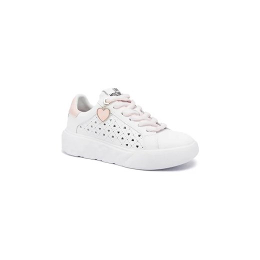 Love Moschino Skórzane sneakersy HEART45 Love Moschino 36 Gomez Fashion Store