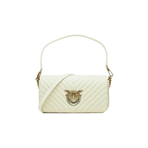 Pinko Skórzana listonoszka LOVE CLICK BAGUETTE MINI NAPPA Pinko One Size Gomez Fashion Store wyprzedaż