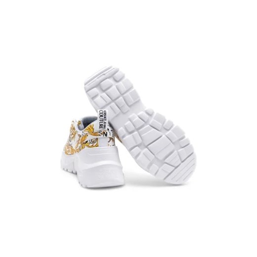 Buty sportowe damskie Versace Jeans sneakersy skórzane