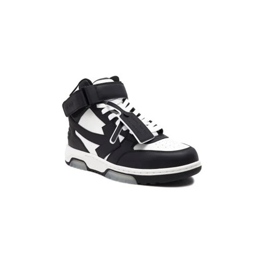 OFF-WHITE Skórzane sneakersy ze sklepu Gomez Fashion Store w kategorii Buty sportowe męskie - zdjęcie 173110511