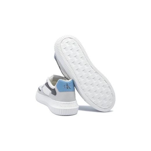 CALVIN KLEIN JEANS Sneakersy CHUNKY CUPSOLE MIX IN MET | z dodatkiem skóry 43 okazja Gomez Fashion Store