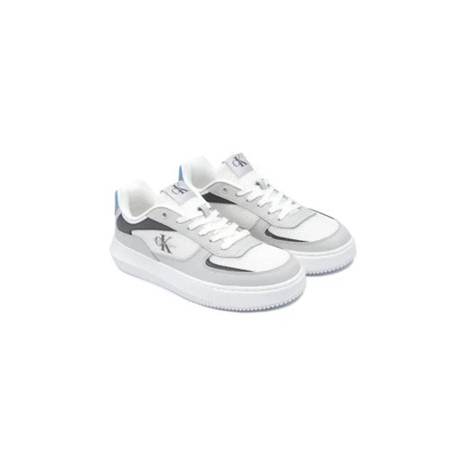 CALVIN KLEIN JEANS Sneakersy CHUNKY CUPSOLE MIX IN MET | z dodatkiem skóry 41 Gomez Fashion Store okazyjna cena