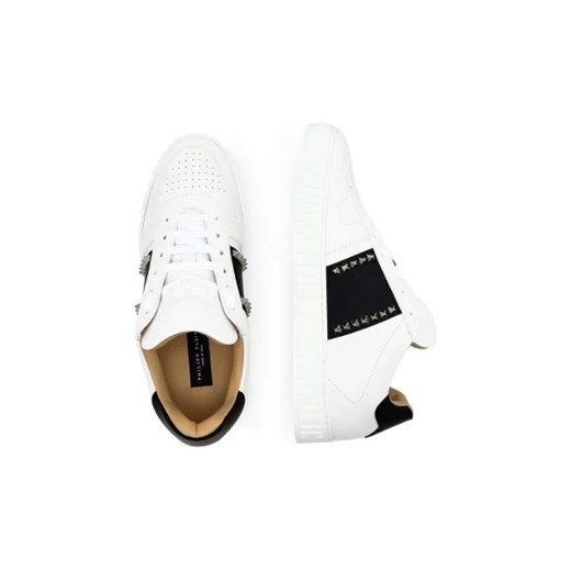 Philipp Plein Skórzane sneakersy 45 okazja Gomez Fashion Store