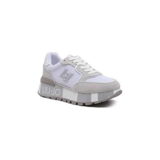Liu Jo Sneakersy AMAZING 25 | z dodatkiem skóry ze sklepu Gomez Fashion Store w kategorii Buty sportowe damskie - zdjęcie 173111464
