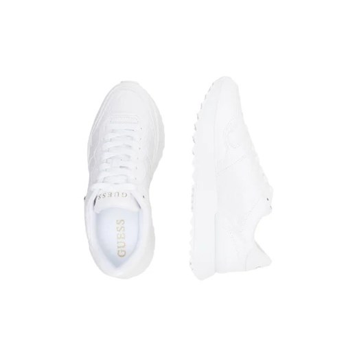 Buty sportowe damskie Guess sneakersy z tworzywa sztucznego
