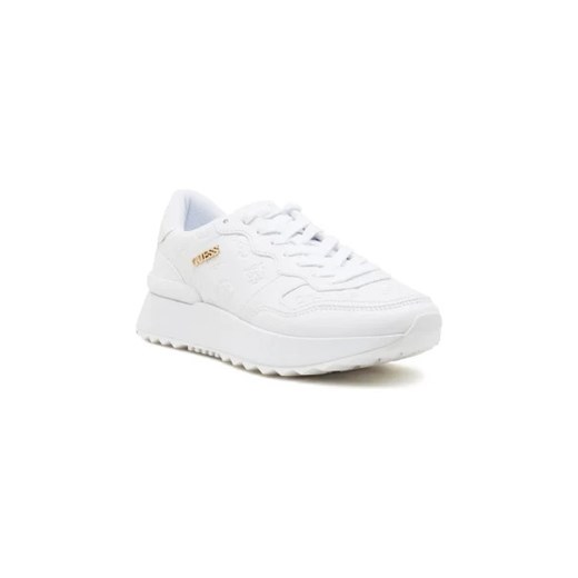 Buty sportowe damskie Guess sneakersy z tworzywa sztucznego