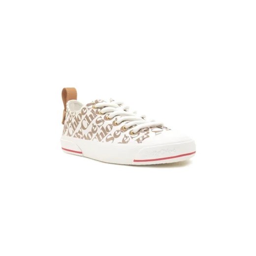 See By Chloé Trampki ARYANA | z dodatkiem skóry ze sklepu Gomez Fashion Store w kategorii Trampki damskie - zdjęcie 173112283