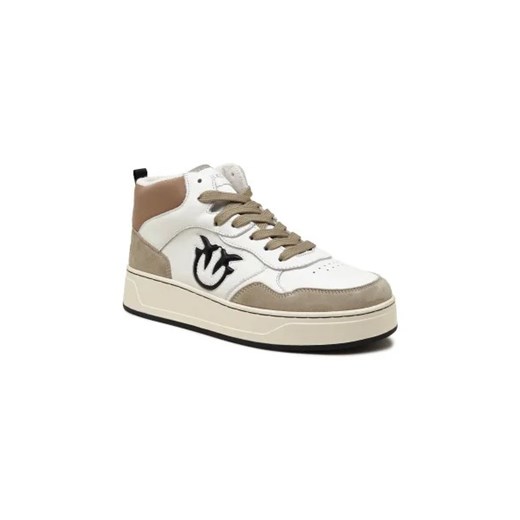 Pinko Skórzane sneakersy DETROIT SNEAKER PELLE VITELLO/ Pinko 38 Gomez Fashion Store okazyjna cena