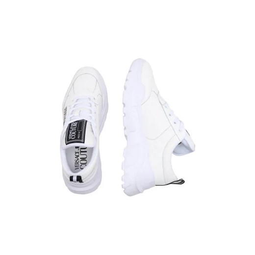 Buty sportowe męskie Versace Jeans skórzane