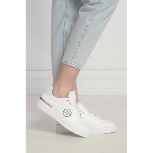 Buty sportowe damskie sneakersy ze skóry