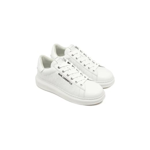 Karl Lagerfeld Skórzane trampki Monogram Emboss Karl Lagerfeld 46 Gomez Fashion Store