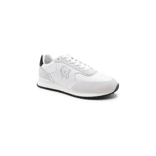 Karl Lagerfeld Skórzane sneakersy VELOCITOR II Plexikonic ze sklepu Gomez Fashion Store w kategorii Buty sportowe męskie - zdjęcie 173113703