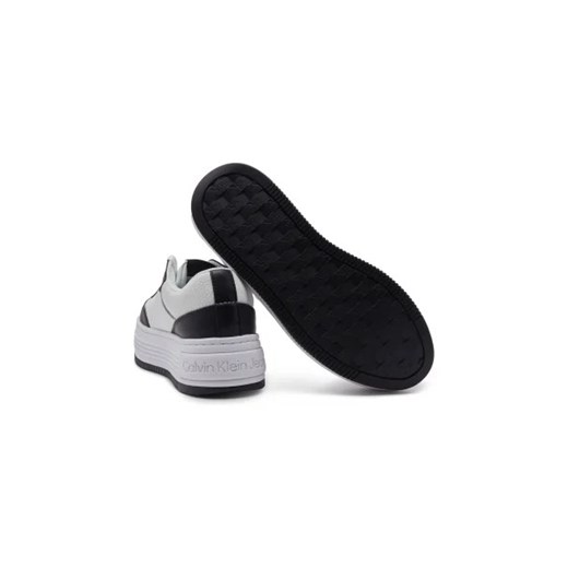 CALVIN KLEIN JEANS Skórzane sneakersy 38 okazyjna cena Gomez Fashion Store