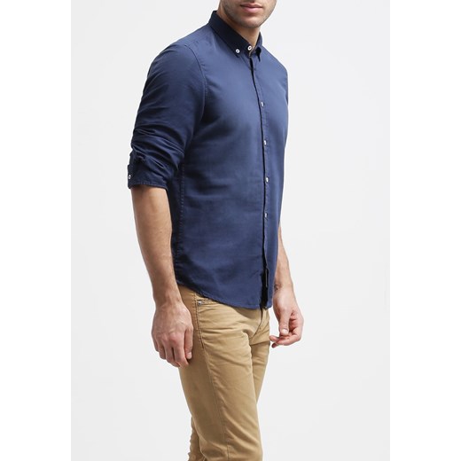 Tom Tailor Denim Koszula dark blue zalando  bawełna