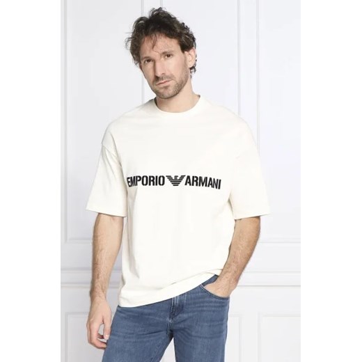 T-shirt męski Emporio Armani bawełniany 