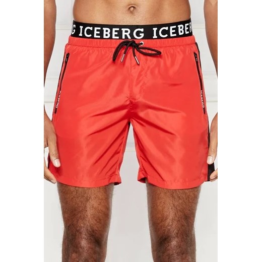 Iceberg Szorty kąpielowe | Regular Fit ze sklepu Gomez Fashion Store w kategorii Kąpielówki - zdjęcie 173115001