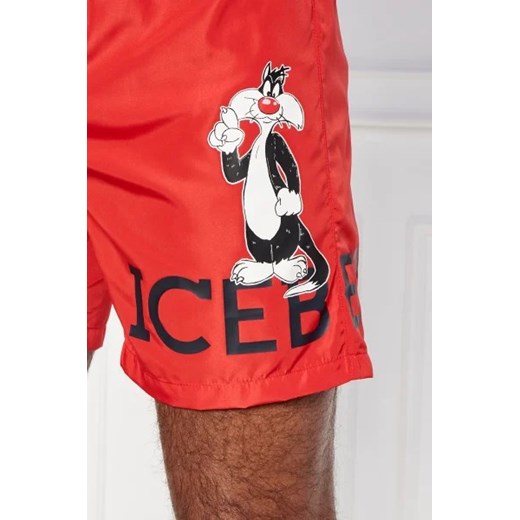 Iceberg Szorty kąpielowe ICEBERG X LOONEY TUNES | Regular Fit Iceberg S Gomez Fashion Store