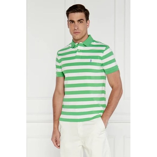 T-shirt męski Polo Ralph Lauren w paski z bawełny