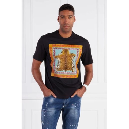 Just Cavalli T-shirt | Regular Fit ze sklepu Gomez Fashion Store w kategorii T-shirty męskie - zdjęcie 173115100