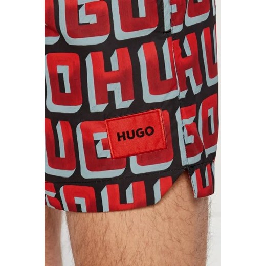 Kąpielówki Hugo Boss poliestrowe