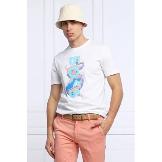 BOSS ORANGE T-shirt Thinking 6 | Regular Fit ze sklepu Gomez Fashion Store w kategorii T-shirty męskie - zdjęcie 173115240
