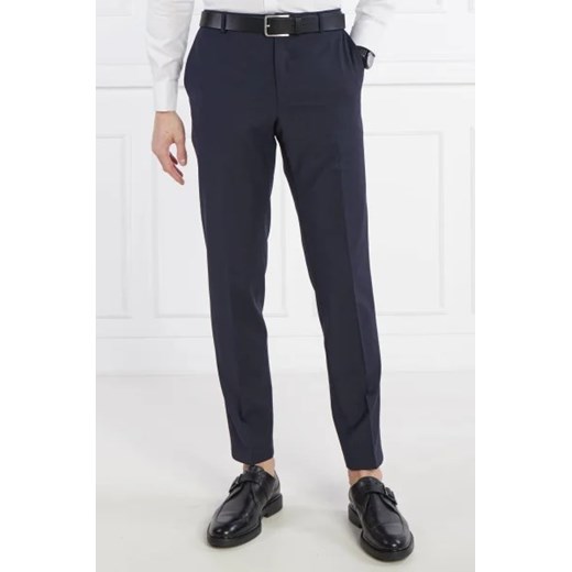 Calvin Klein Wełniane spodnie | Regular Fit ze sklepu Gomez Fashion Store w kategorii Spodnie męskie - zdjęcie 173115532