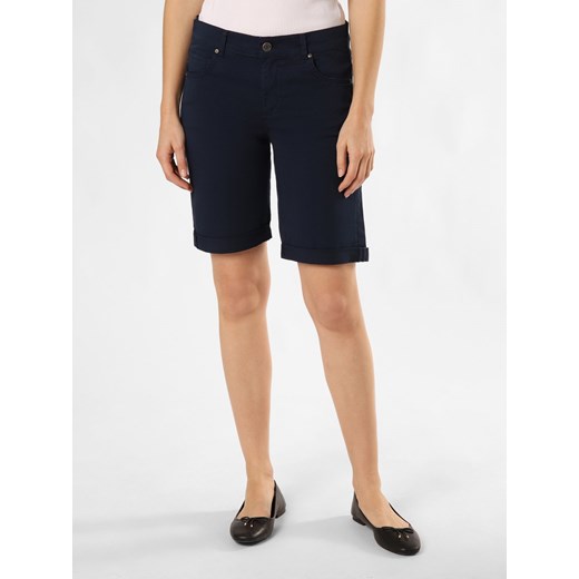 Angels Szorty Kobiety Bawełna granatowy jednolity ze sklepu vangraaf w kategorii Szorty - zdjęcie 173115972