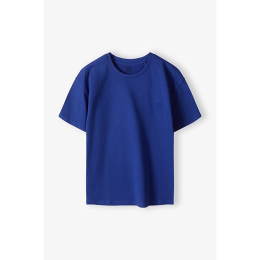 Granatowy t-shirt dla chłopca - Limited Edition ze sklepu 5.10.15 w kategorii T-shirty chłopięce - zdjęcie 173118363