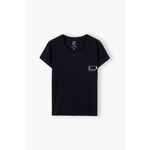 Bawełniany t-shirt damski z nadrukiem - ubrania dla rodziny Family Concept By 5.10.15. XS 5.10.15