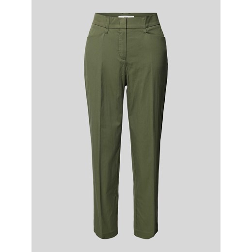 Spodnie materiałowe o skróconym kroju slim fit model ‘Style.Mara’ 38 Peek&Cloppenburg 