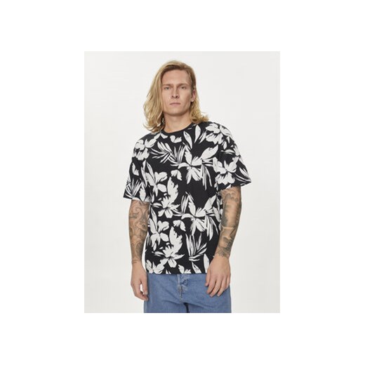 Jack&Jones T-Shirt Jjejeff 12249329 Czarny Relaxed Fit ze sklepu MODIVO w kategorii T-shirty męskie - zdjęcie 173120010