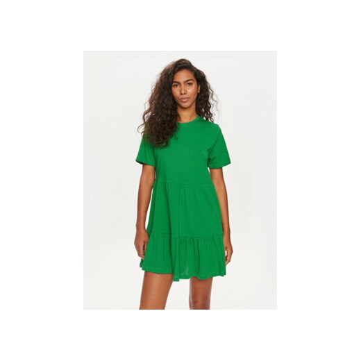 ONLY Sukienka codzienna May 15286934 Zielony Regular Fit ze sklepu MODIVO w kategorii Sukienki - zdjęcie 173120162