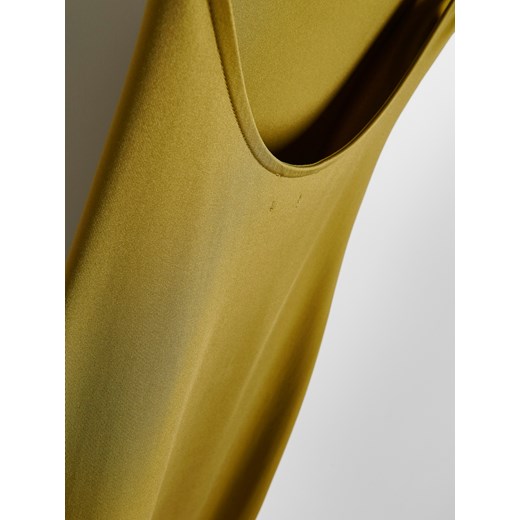 Reserved - Sukienka maxi - oliwkowy Reserved XS Reserved