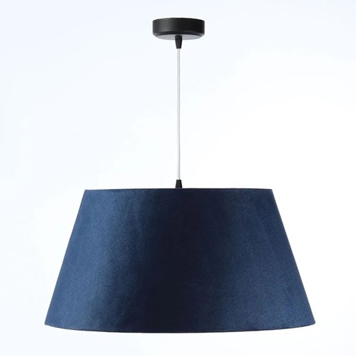 Granatowa lampa wisząca dzwon glamour - S409-Ghana Lumes One Size Edinos.pl