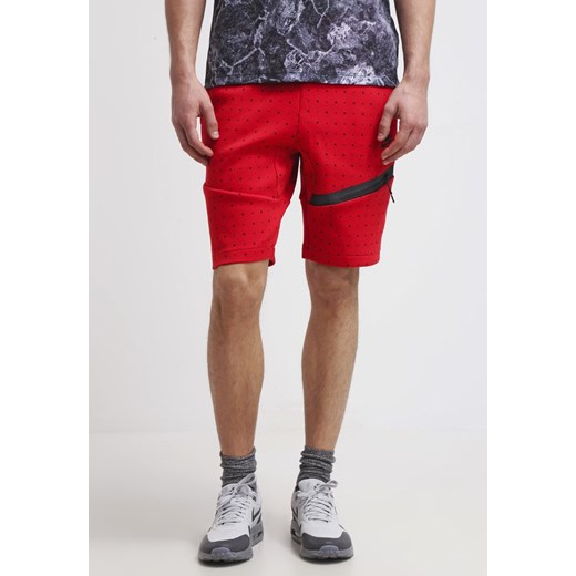 Nike Sportswear Spodnie treningowe red zalando  bawełna