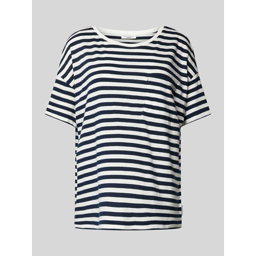 T-shirt z okrągłym dekoltem ze sklepu Peek&Cloppenburg  w kategorii Bluzki damskie - zdjęcie 173124203