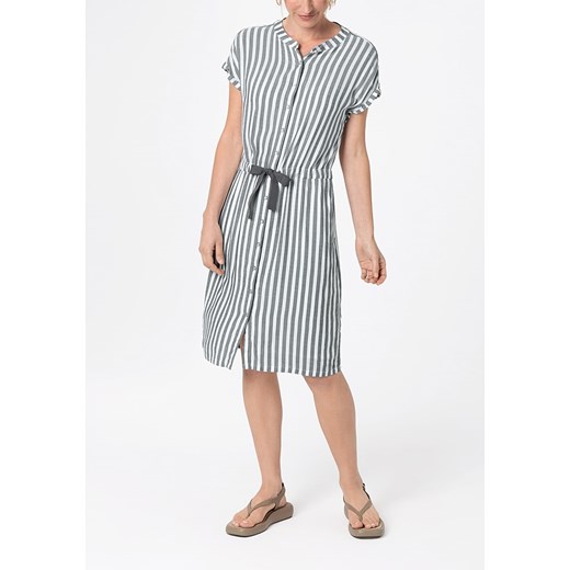 Timezone Sukienka w kolorze szarym Timezone XXL Limango Polska promocyjna cena