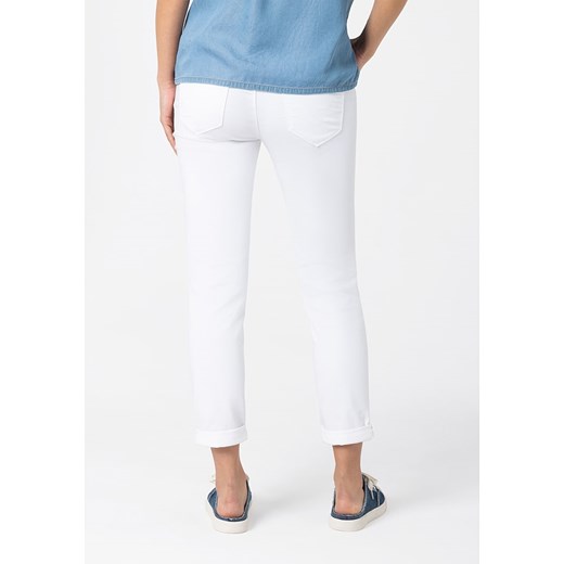 Timezone Dżinsy - Slim fit - w kolorze białym Timezone W31 promocja Limango Polska