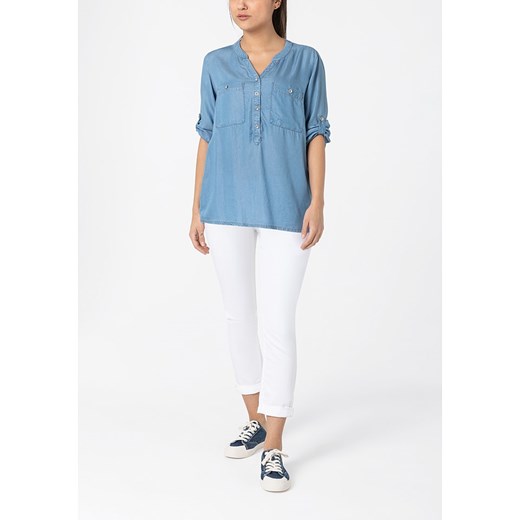 Timezone Dżinsy - Slim fit - w kolorze białym Timezone W33 okazja Limango Polska