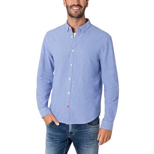 Timezone Koszula - Slim fit - w kolorze błękitnym ze sklepu Limango Polska w kategorii Koszule męskie - zdjęcie 173124512