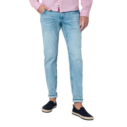Timezone Dżinsy - Slim fit - w kolorze błękitnym Timezone W33/L32 wyprzedaż Limango Polska