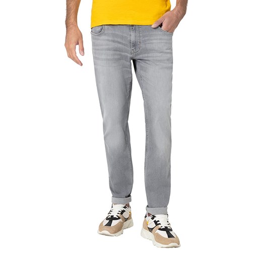 Timezone Dżinsy - Slim fit - w kolorze szarym Timezone W38/L34 promocja Limango Polska