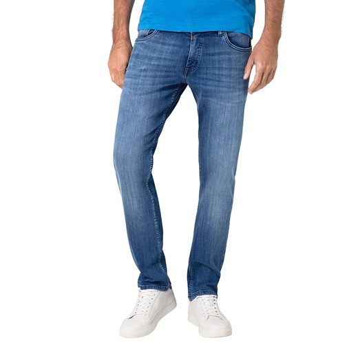 Timezone Dżinsy &quot;EduardoTZ&quot; - Slim fit - w kolorze niebieskim ze sklepu Limango Polska w kategorii Jeansy męskie - zdjęcie 173124630