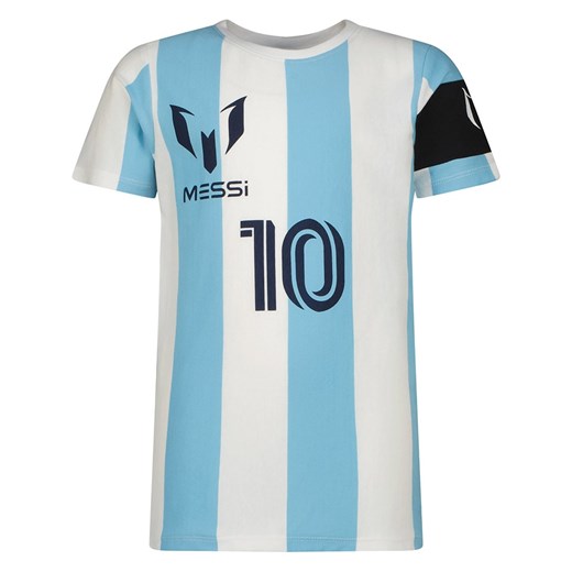 Messi Koszulka w kolorze biało-błękitnym Messi 140 Limango Polska promocyjna cena