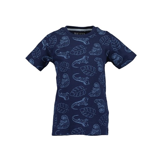 Blue Seven Koszulka w kolorze granatowym ze sklepu Limango Polska w kategorii T-shirty chłopięce - zdjęcie 173125043