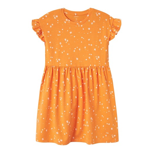 name it Sukienka &quot;Henra&quot; w kolorze pomarańczowym ze sklepu Limango Polska w kategorii Sukienki dziewczęce - zdjęcie 173125132