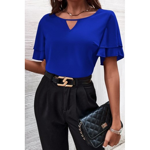 Bluzka ROFIELDA BLUE L/XL wyprzedaż Ivet Shop